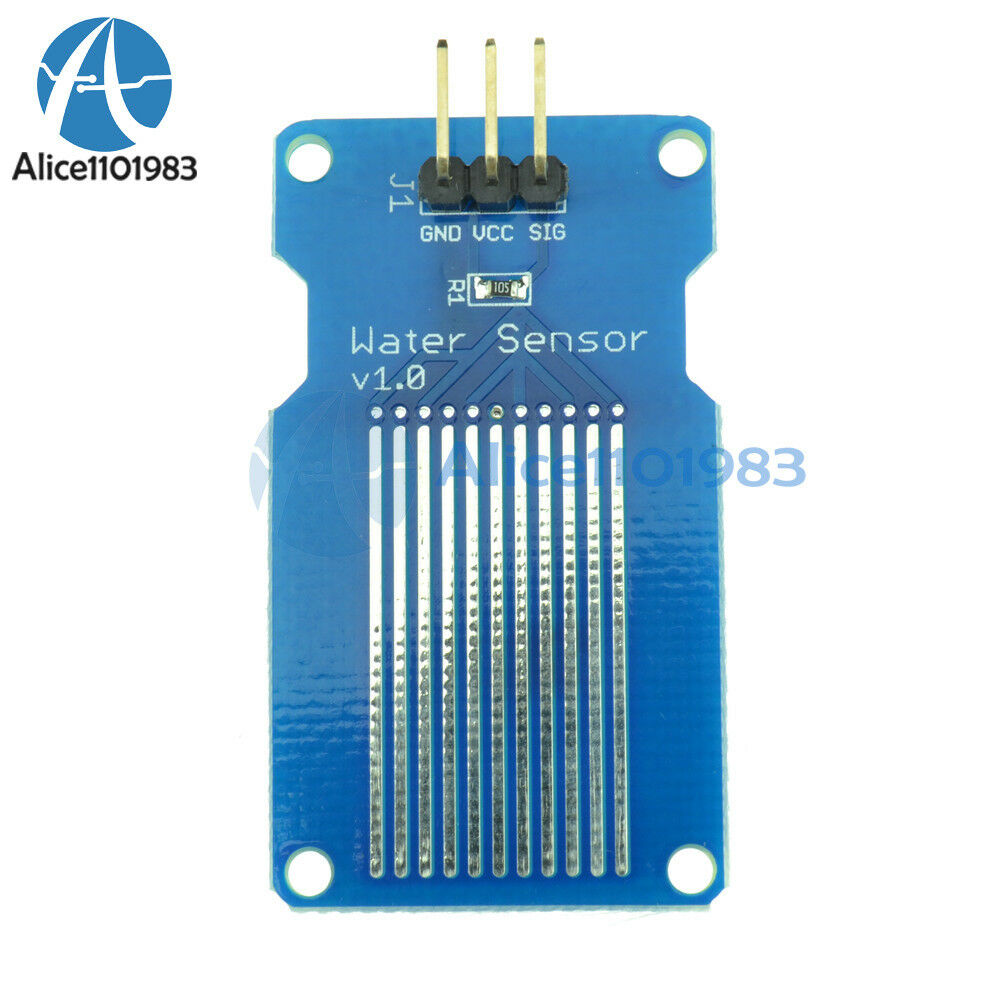 Rain Water Sensor Water Level Sensor Module Depth of Detection for Arduino