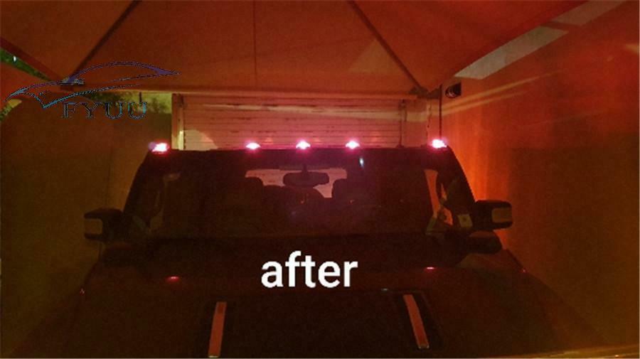 Modification Roof Housing Warning Len Dome Light Cover for Hummer H2 SUV 03-09