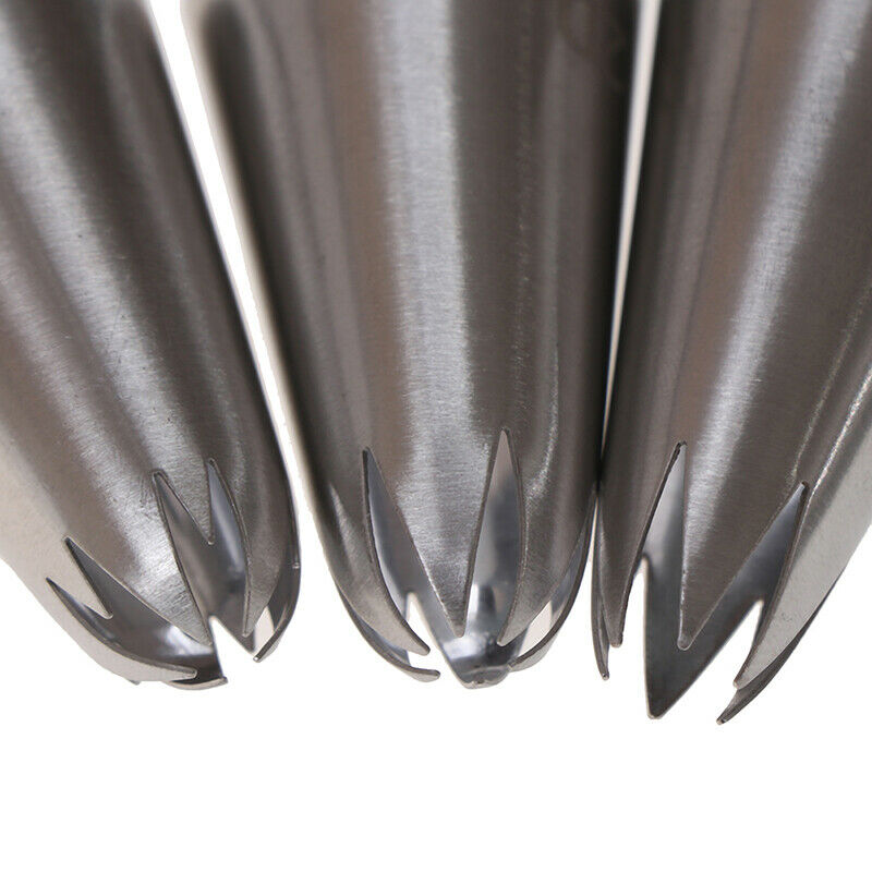 1Set Medium Icing Piping Pastry Nozzle Tips Baking Tool Stainless Steel N.l8