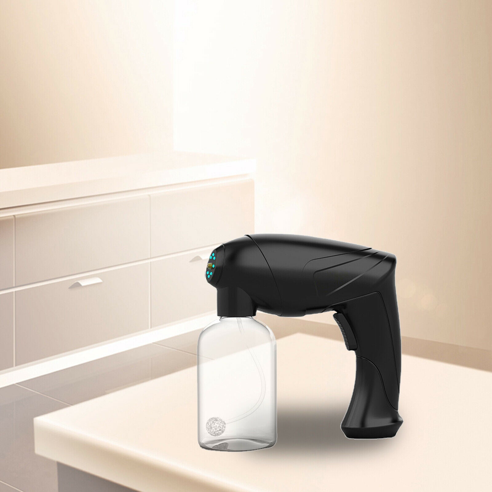 Cordless Blue Light Nano Sanitizer Disinfection Fogger Sprayer Bedroom