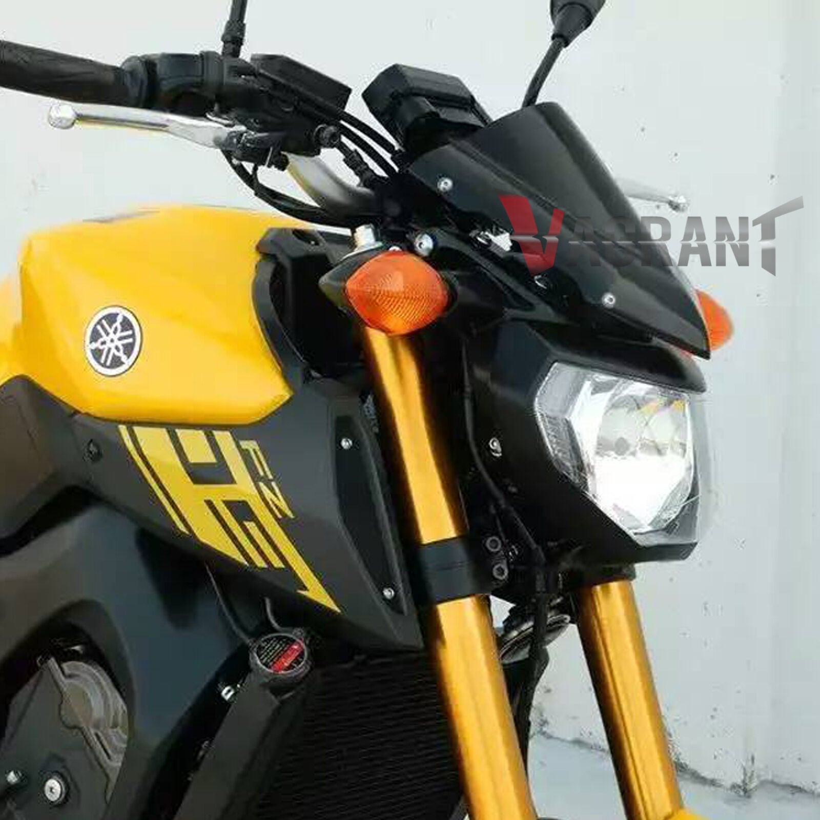 For Yamaha MT-09 FZ-09 2014 2015 2016 Windshield Windscreen Pare-brise Smoke