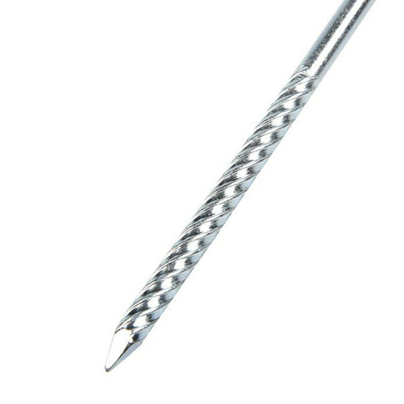 Tent Pegs Singles Heavy Duty For Camping Hiking Metal Stake Nail Trip Tent N FG