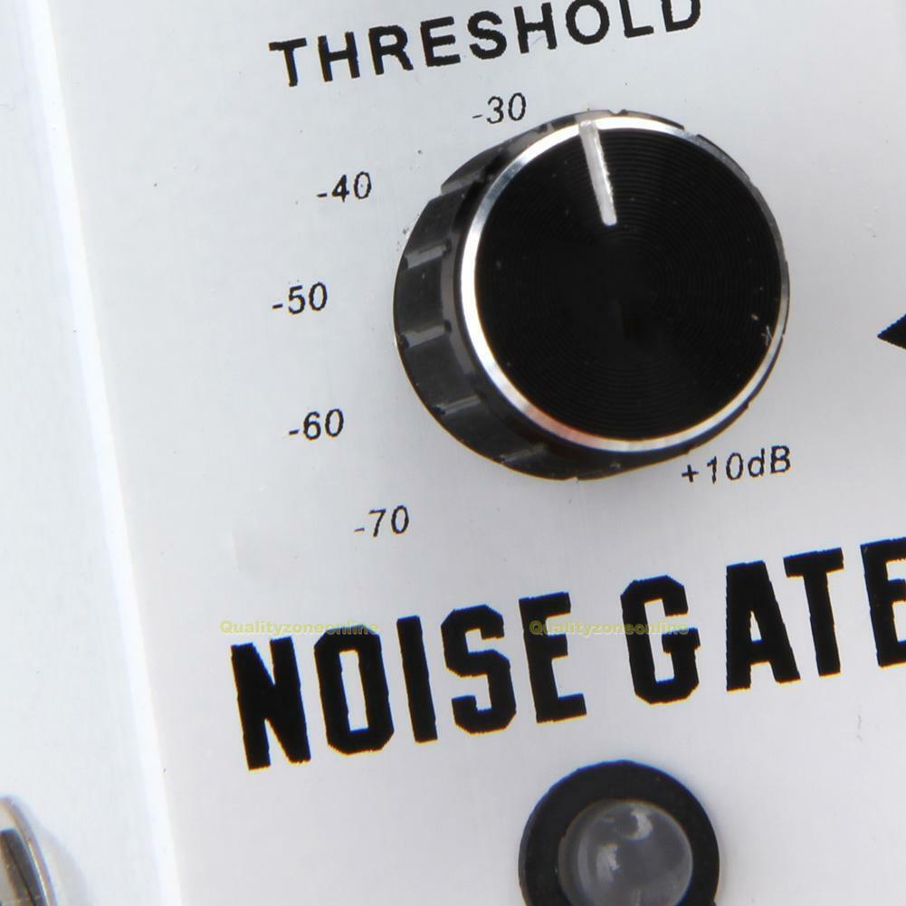 Noise Killer Guitar Noise Gate Suppressor Reduction Effect Pedal Hard/Soft Modes