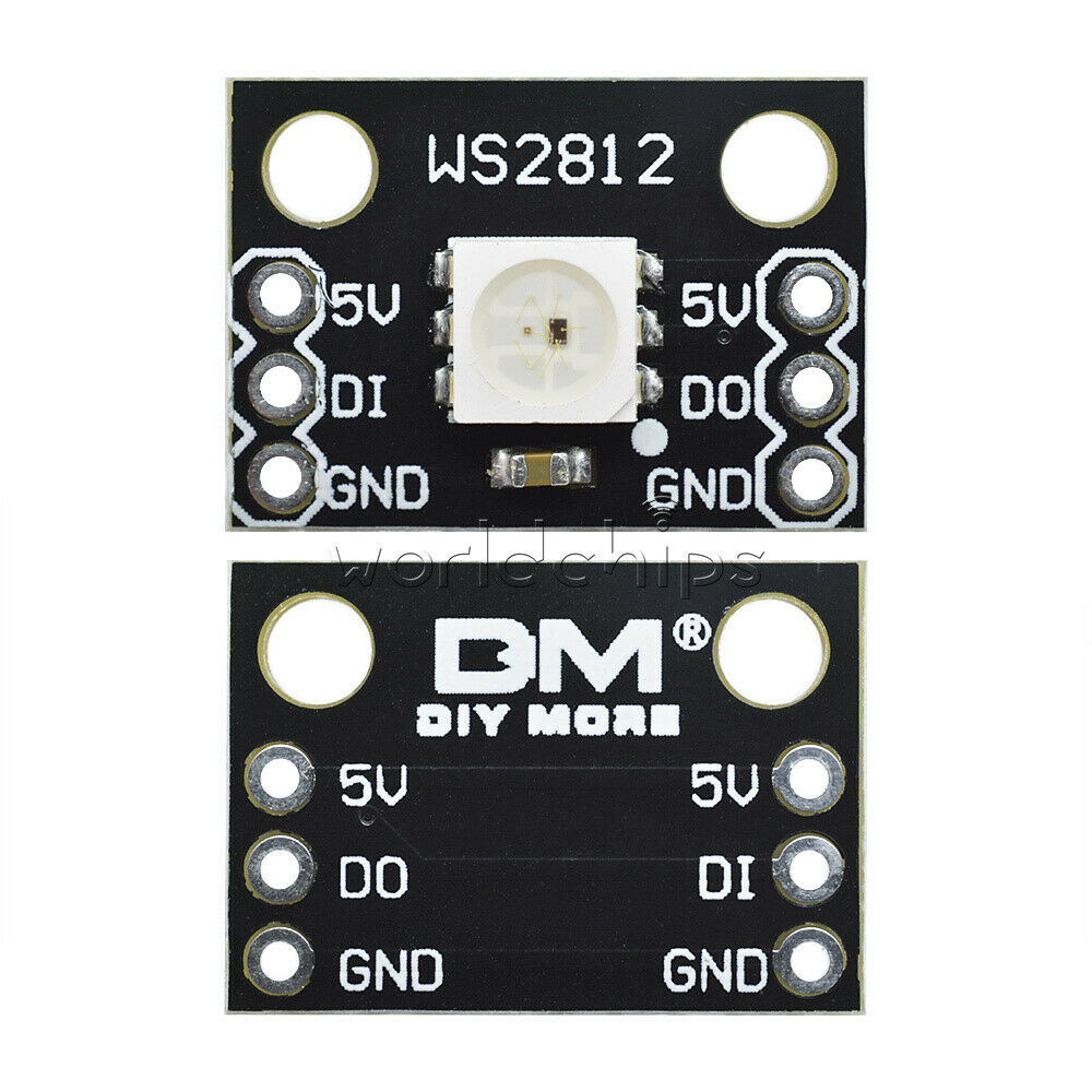 5Pcs WS2812  WS2811 5050 RGB LED Breakout module Board For arduino