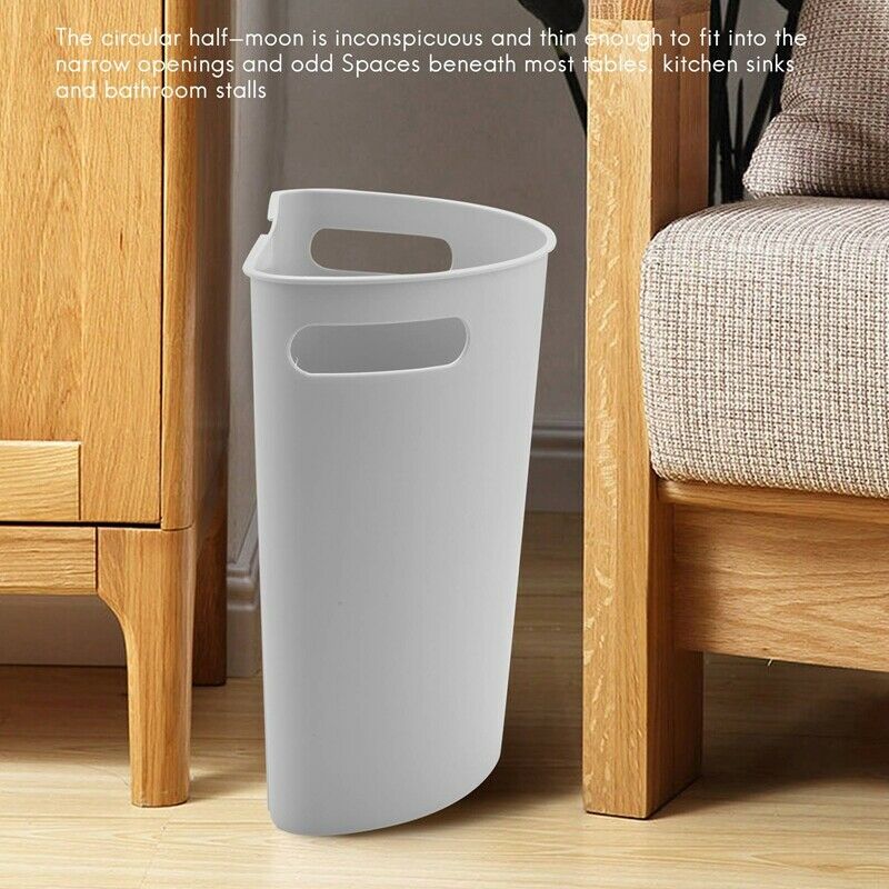 Small Trash Can, Hanging Waste Bin Under Kitchen Sink, PP Wastebasket over CabF6