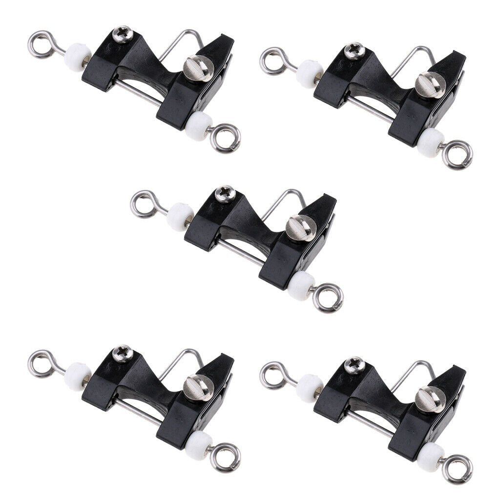 5Pcs Heavy Duty Outdoors Fishing Outrigger Release Clip Adjustable Gear for