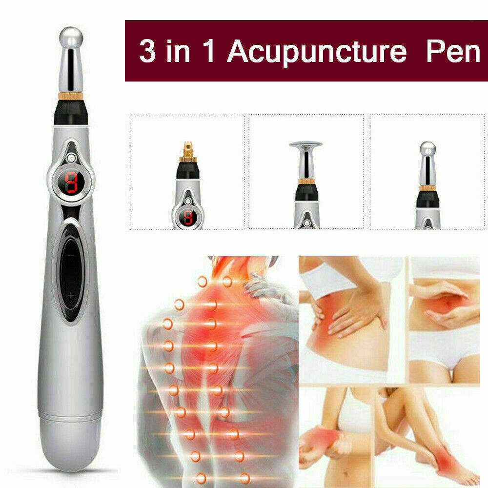 3-in-1 Electronic Pulse Analgesia Therapy Pen Body Pain Relief Massager