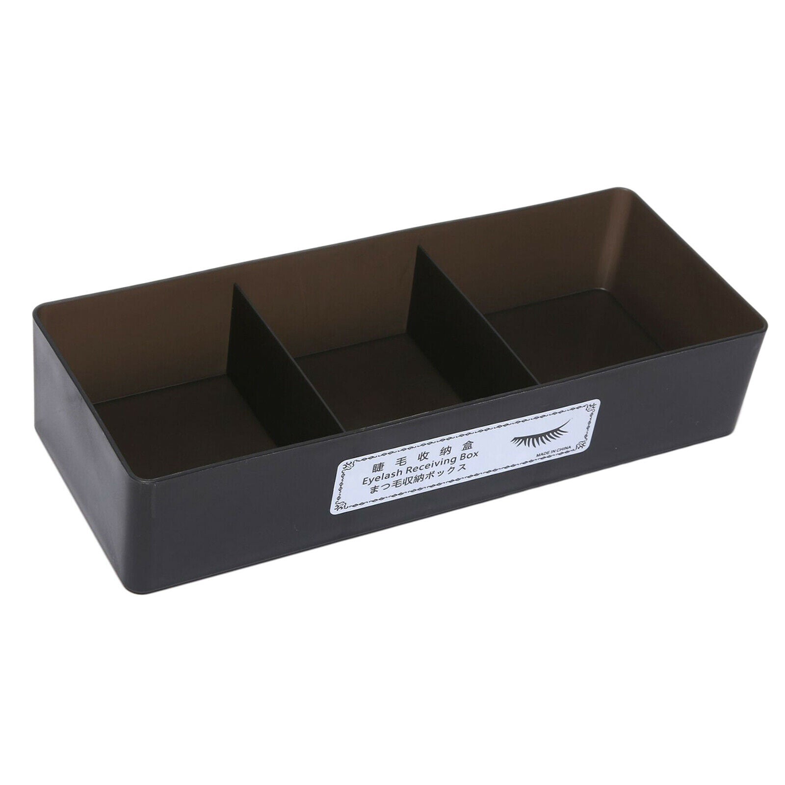 2X Eyelash Extension Tool Storage Box Container Holder for Grafting Black