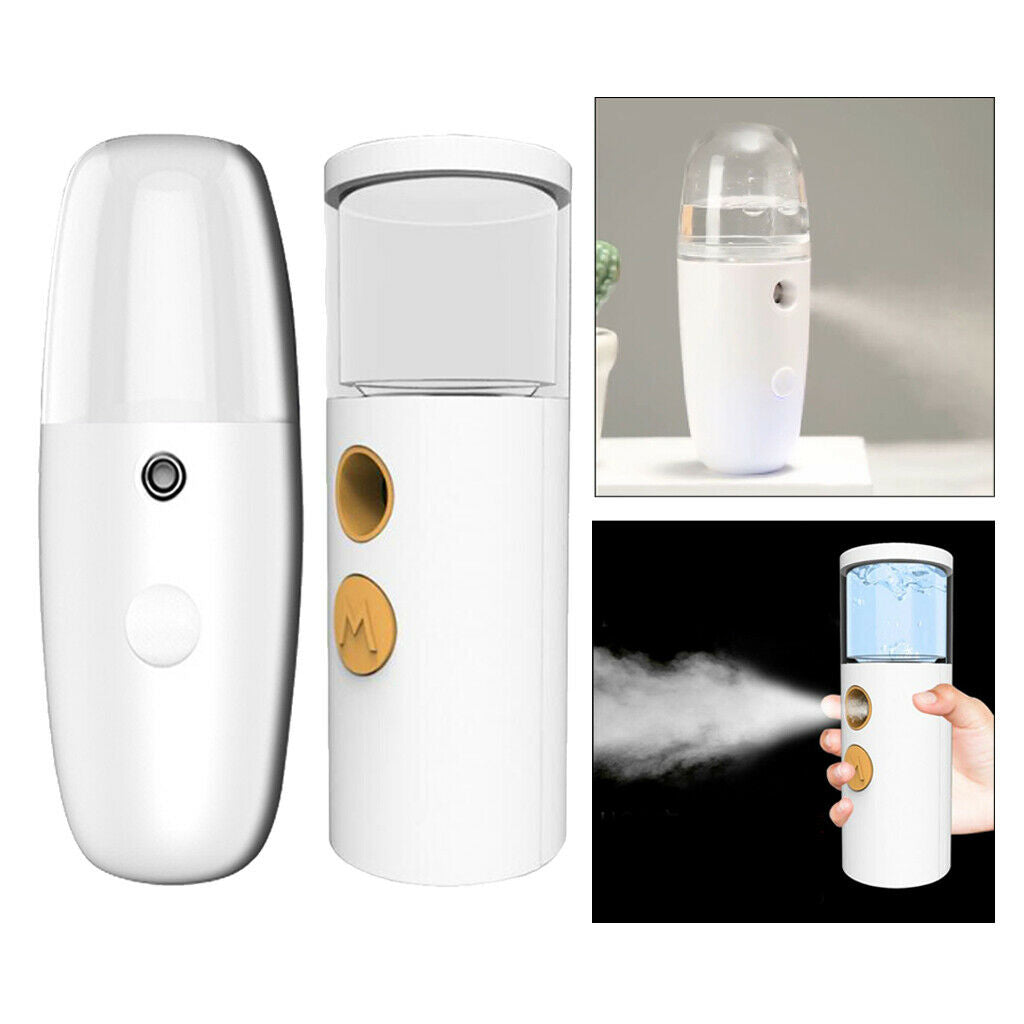 2 Pieces Nano Facial Mister Face Mist Sprayer Mini Face Body Moisturizing