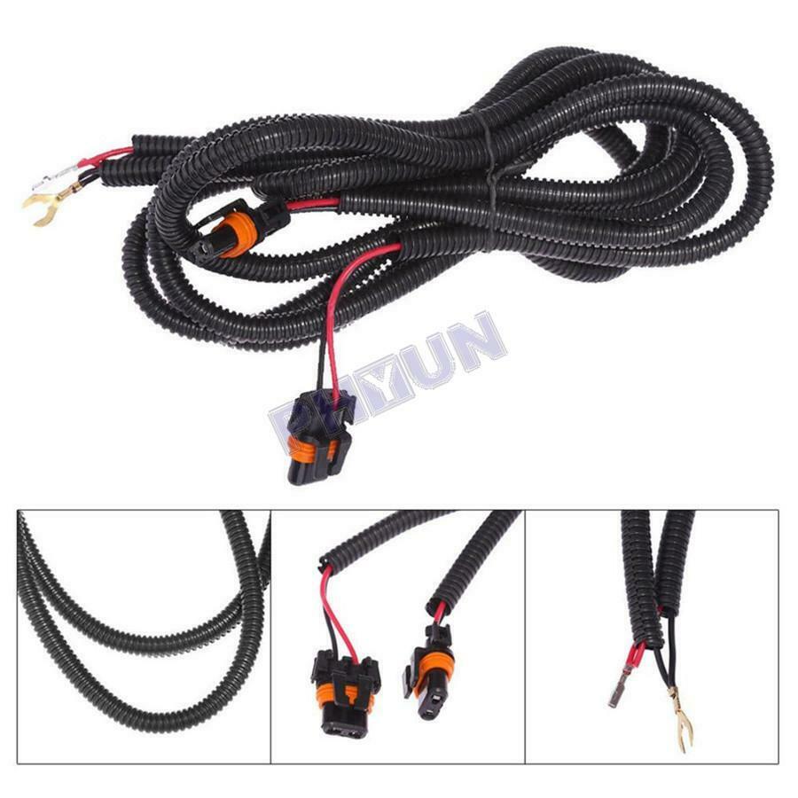 For Chevy Silverado 2003-2006 (2007 Classic) Fog Light Lamp Wiring Wire Harness