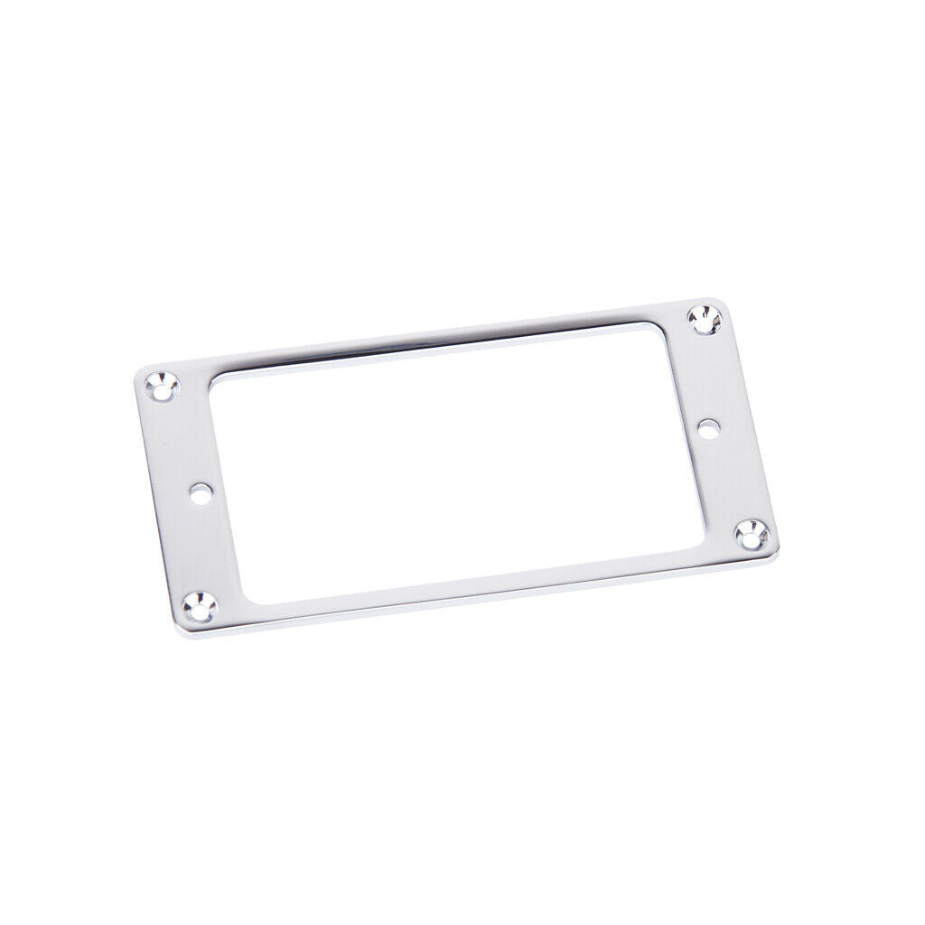 Chrome Color Metal Neck Pickup Frame Mounting Ring For LP Electric Guitars