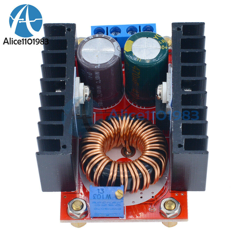 DC-DC Converter Boost Power Supply Module 10V-32V Step up to 60-97V 100W Voltage