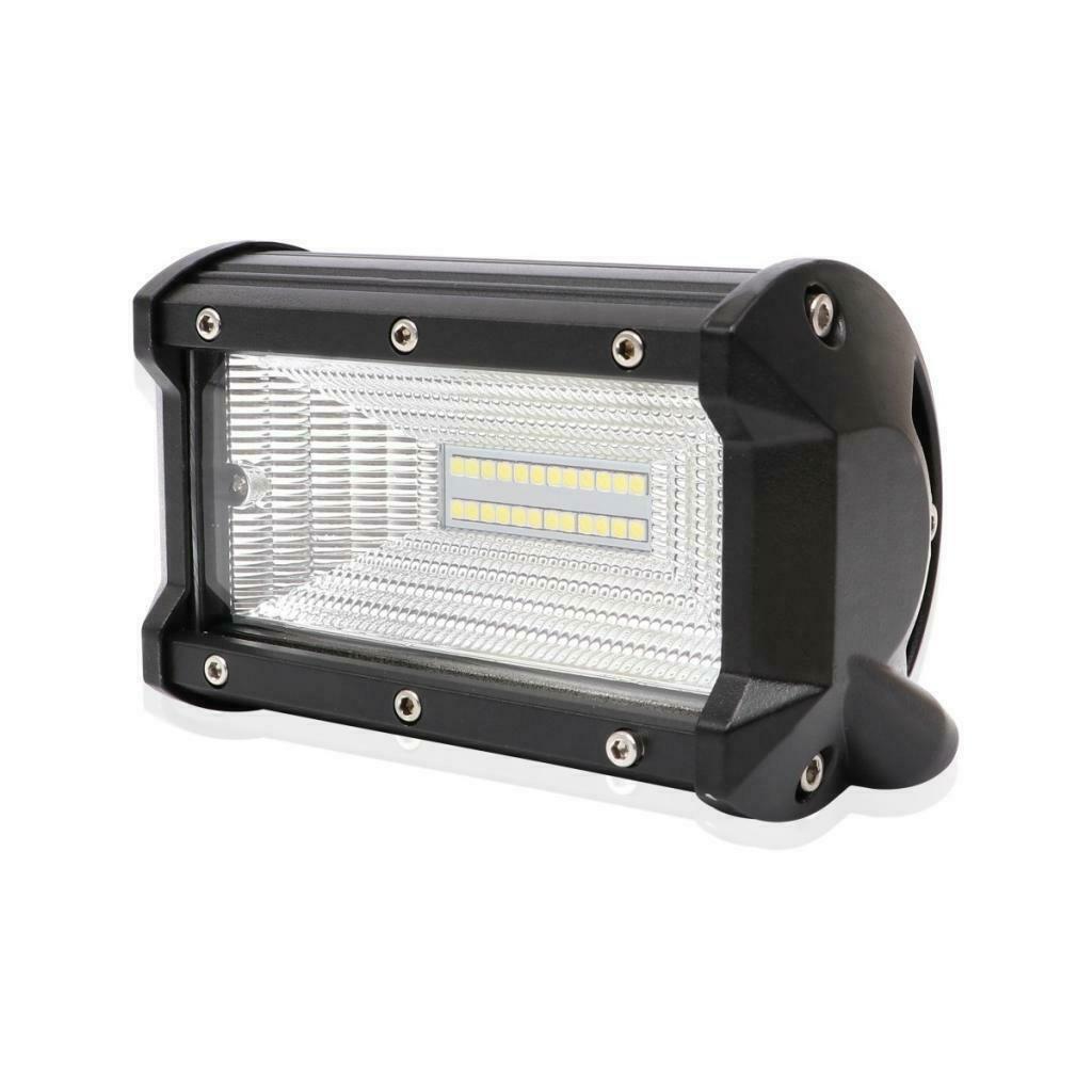 Universal 72W 6000LM Car Boat SUV ATV Truck LED Working Spot Light Bar Lamp