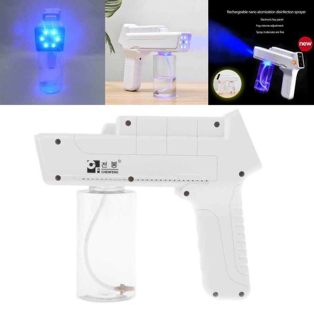 Electric Nano Sanitizer Sprayer Disinfectant 350ml Fogger Spray Gun Portable