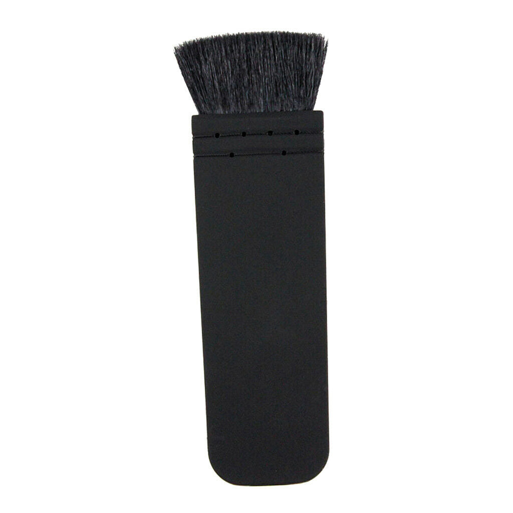 Black Flat  Blusher Cosmetic Kabuki