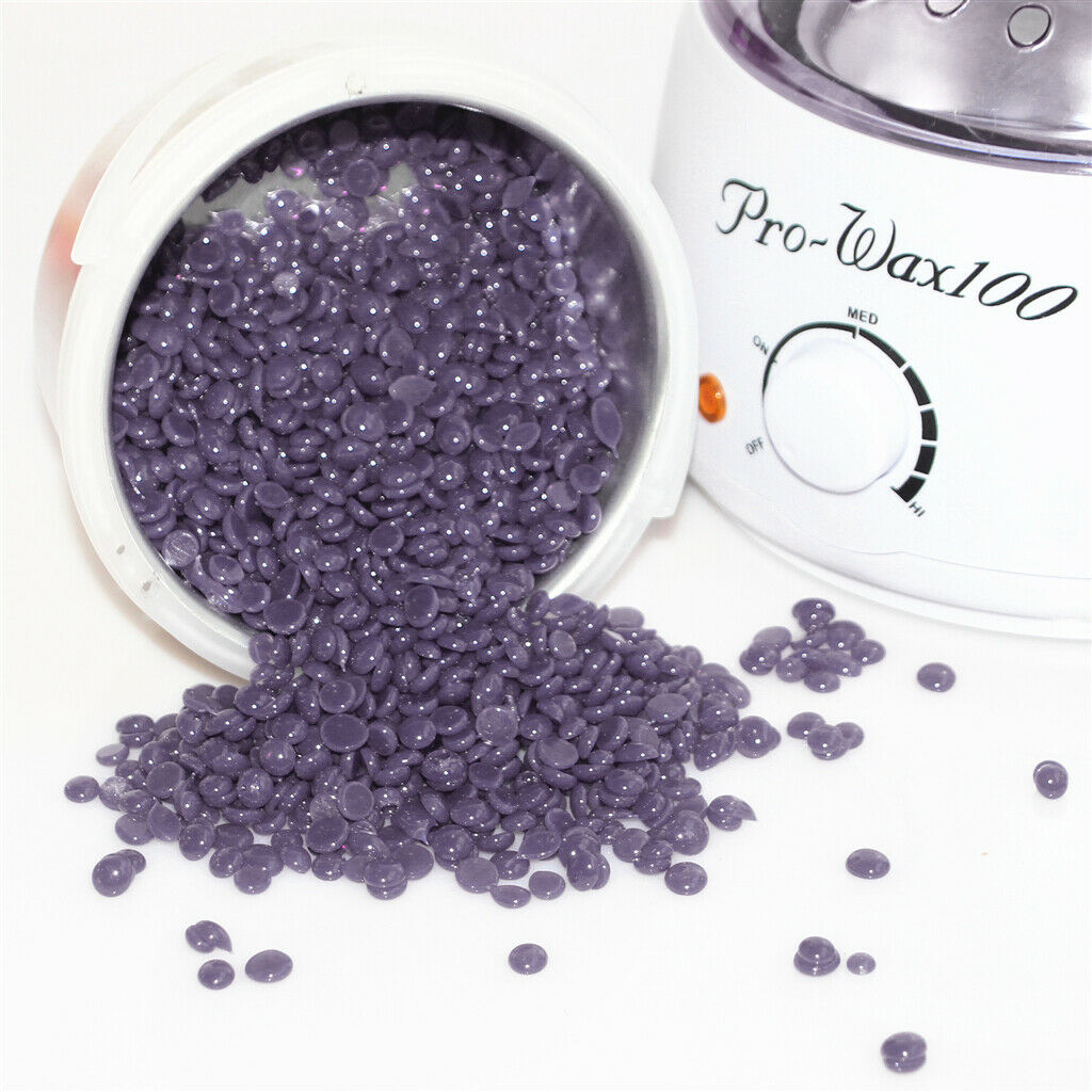 2Pcs 1000g Hard Wax Beans Hair Removal Depilatory Arm Chest Bikini Waxing