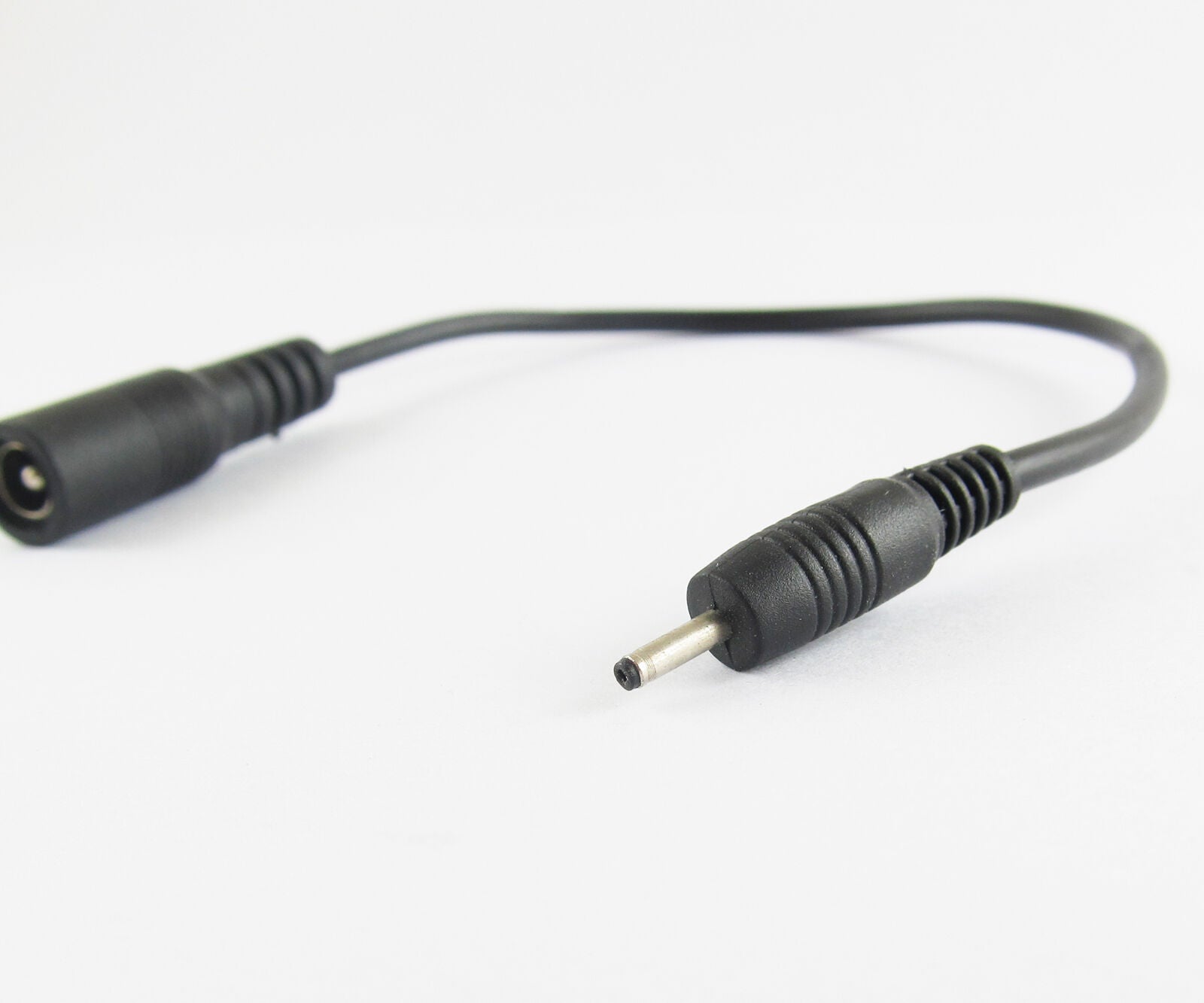 4pcs 0.2m 2.0x0.6mm Male Plug to 5.5x2.1mm Female Jack DC Power Adapter Cable
