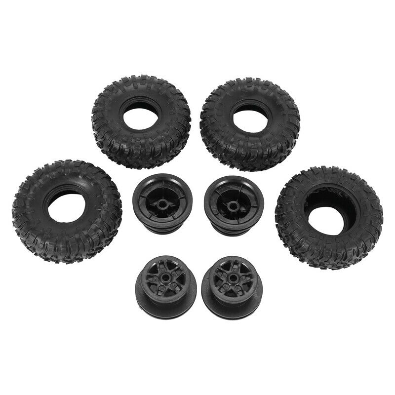 4 Pcs RC Car Tires Wheels Rims Set for MN D90 D91 RC Car Spare Parts Cler Car U8