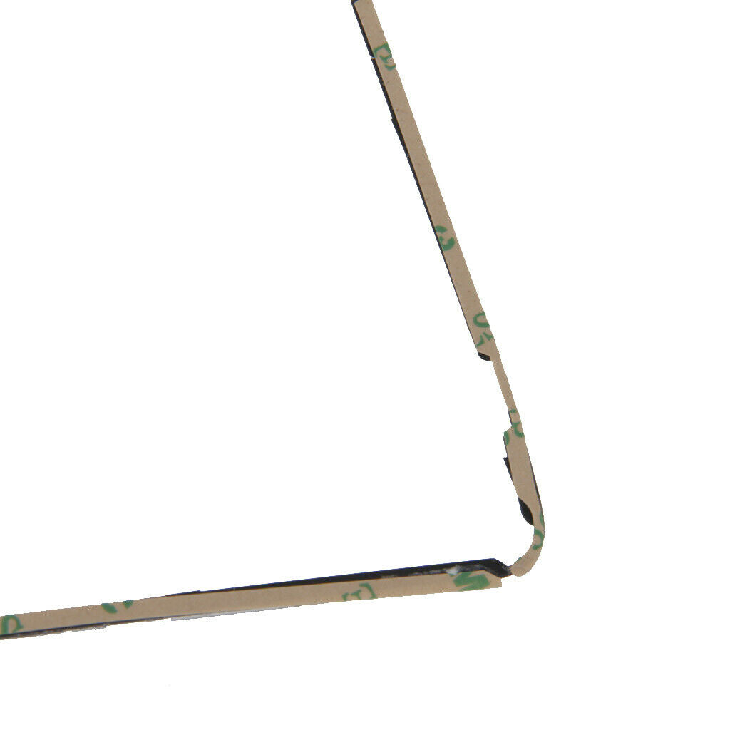 Tablet Digitizer Screen Plastic Bezel Middle Frame Support Adhesive Black