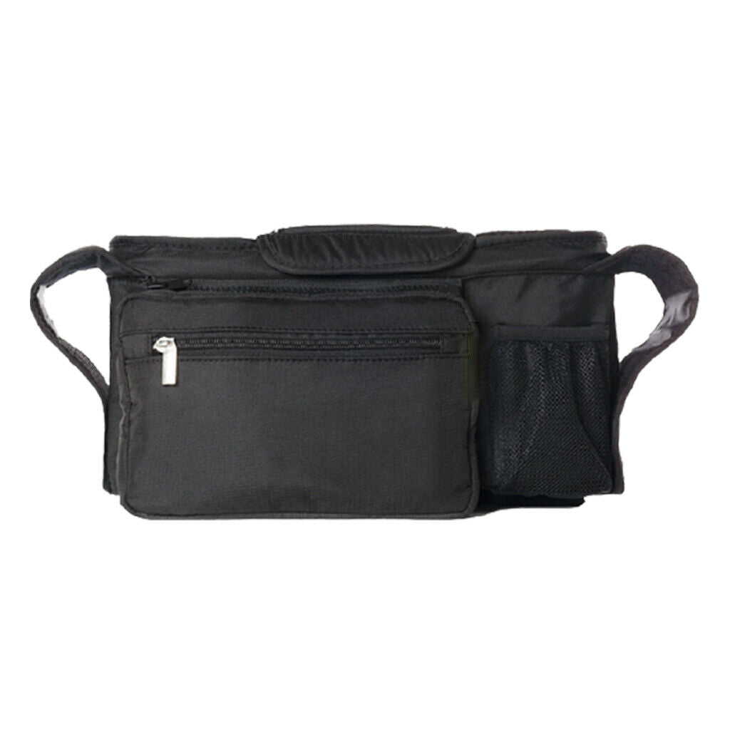 Baby Bag Organizer with Insulated Cup Holders for Smart Moms. Diaper Storage