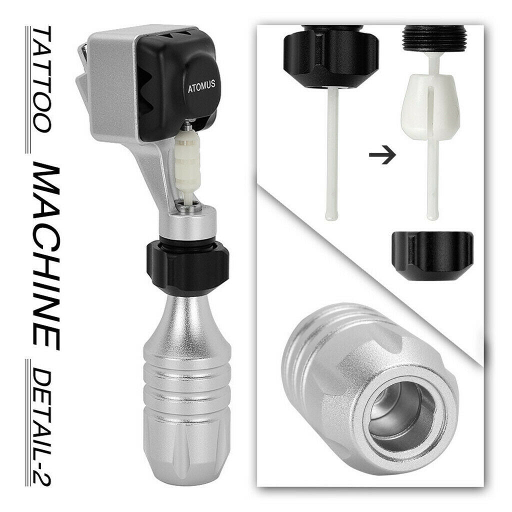 Body Art Supplies Kit Rotary Tattoo Machine with Clip Cord Elastic Bandage