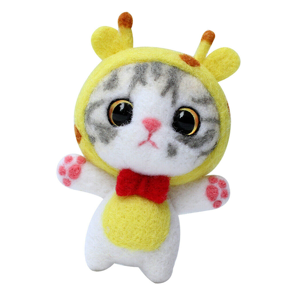 Plush Cross Stitch Felt  Felt Home Kits Cute Cartoon For Beginners DIY Craft