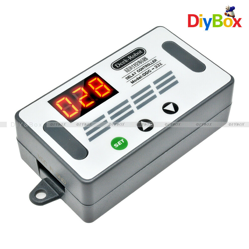 Digital Relay Delay Controller DDC-332 DC 12V Display MOS Switch Sensor +Buzzer