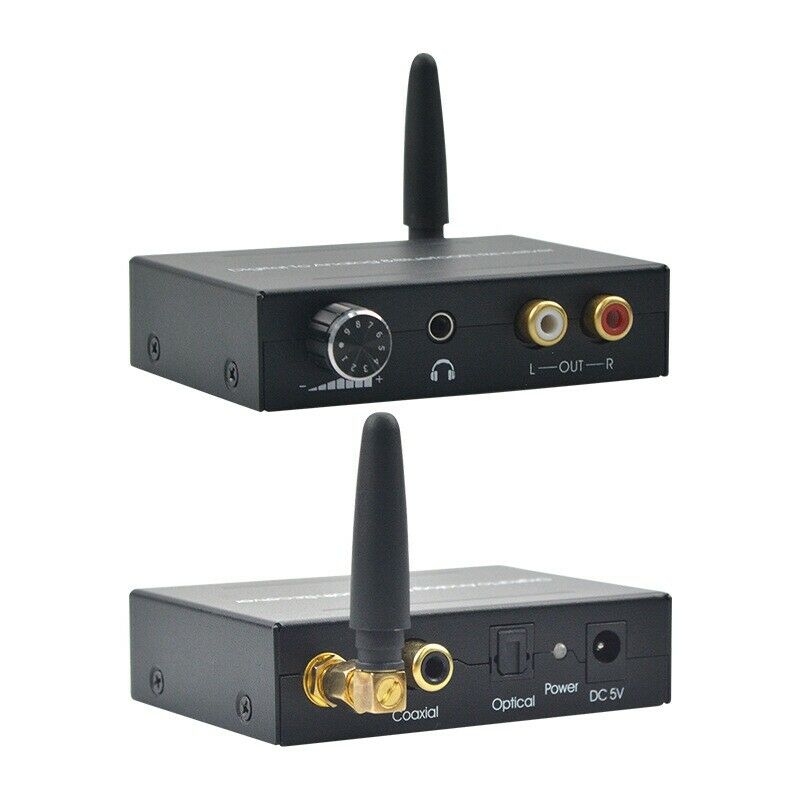 Bluetooth DAC Digital to Analog Audio Converter with Bluetooth Receiver with VM6