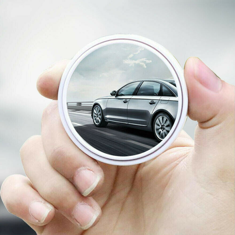2PCS Universal Car mirror Wide Angle Round Convex Blind Rear View Spot Mirror ~~