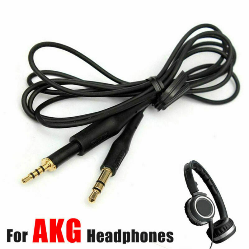 Replacement Audio Cable For AKG K450 Q460 K480 K451 Headphones Headset 1.2M