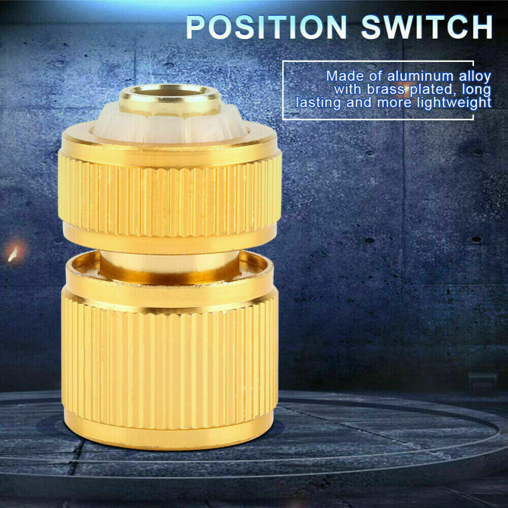 1/2" Brass Garden lawn Water Hose pipe fitting Connector tap adaptor 12mm AU