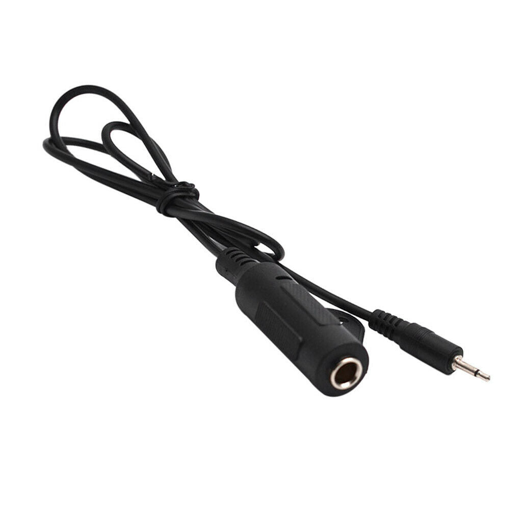 6.35mm Female to 2.5mm Stereo Male Plug Adapterï¼Œ Guitar Pickup Audio Cable for
