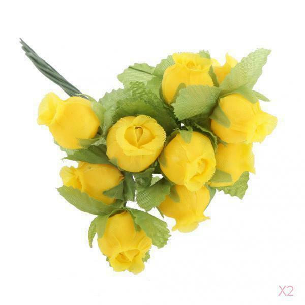 144pcs Artificial Flower Rose Heads