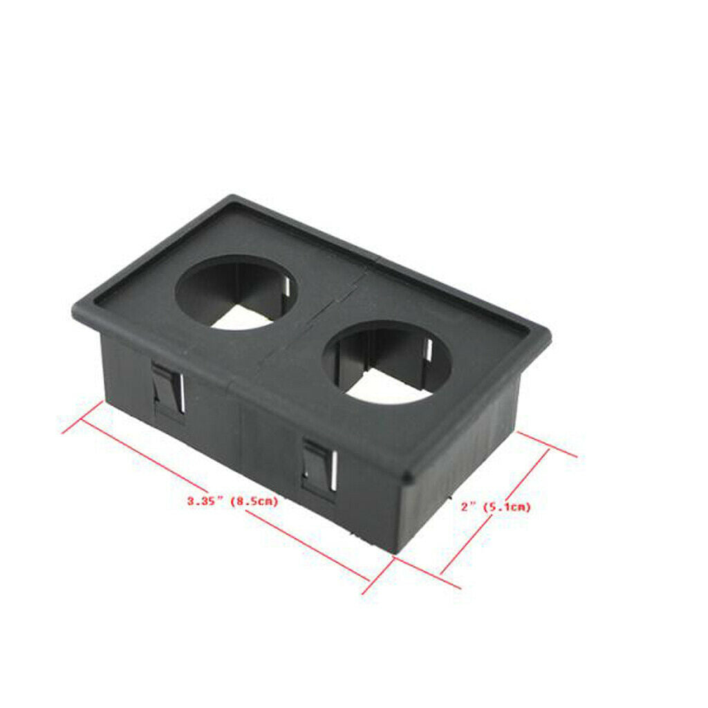 12v 24v Power Outlet With Housing Support For Marina Moto Rv Boat