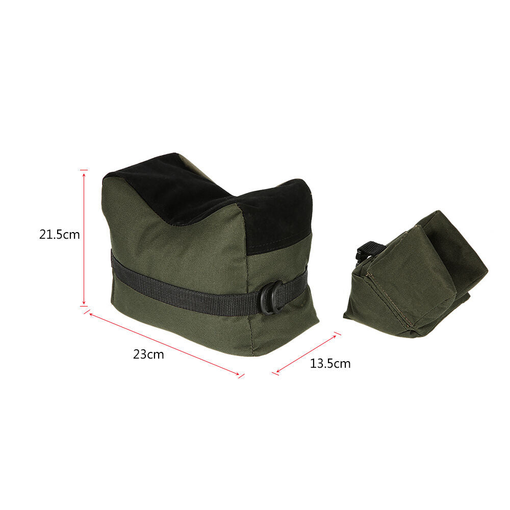 Sniper Shooting Bag Outdoor Portable Gun Front Rear Bench Target Stand Support