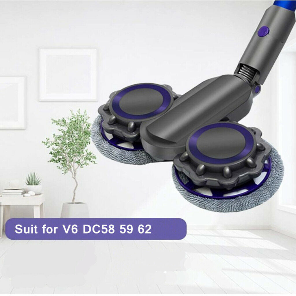 Wet Dry Mop Head Attachment Fit for Dyson DC58 DC59 DC62 V6 Vacuum Cleaner