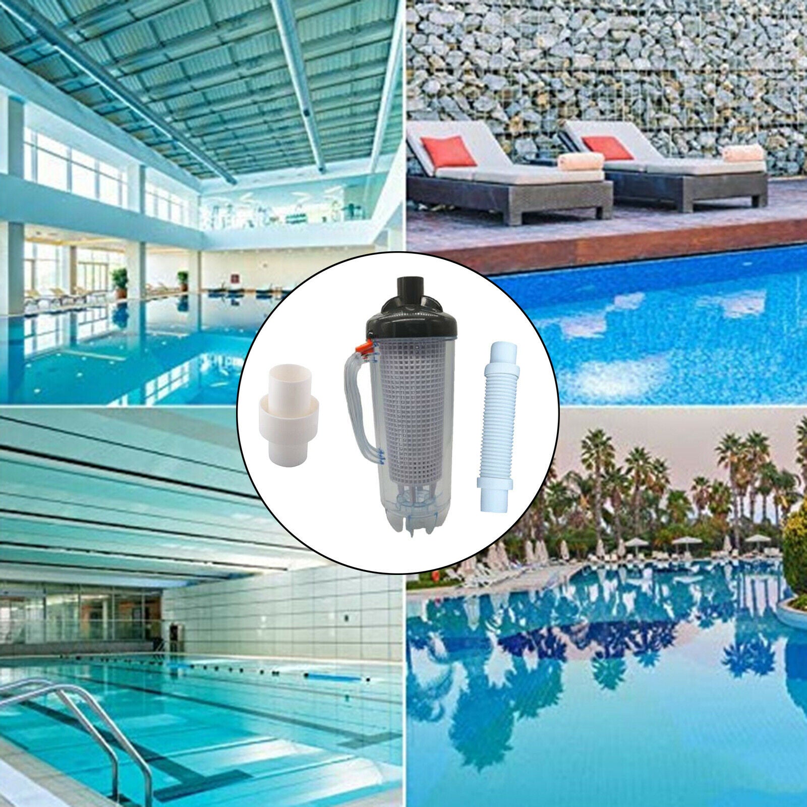 Pool Leaf Catcher Canister Pool & Spa Cleaners Pool Cleaner Pool Accessory