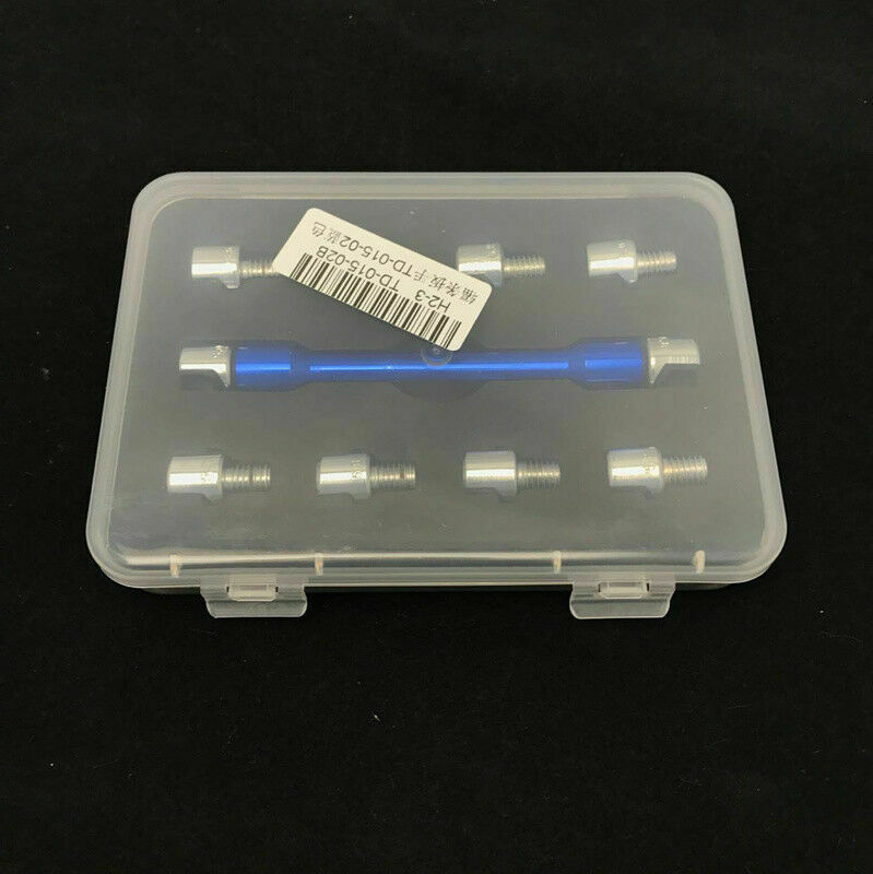 10 Sizes CNC Motorcycle Bikes Spoke Nipples Wrenches w/ 10 Hardened Tips 5.0-6.8