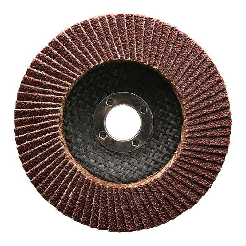 115mm/4.5'' Flap Wheels Grinding Sanding Discs 60 Grit Angle Grinde.l8