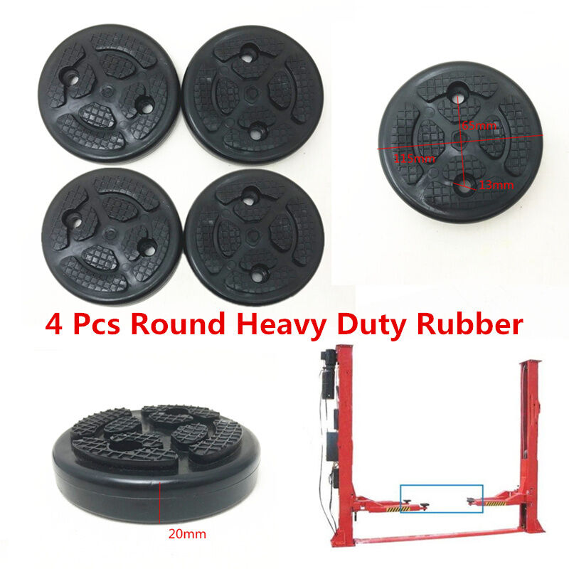 4PCS  Heavy Duty Rubber Arm Pads Car Lift Accessories for Auto Truck Hoist