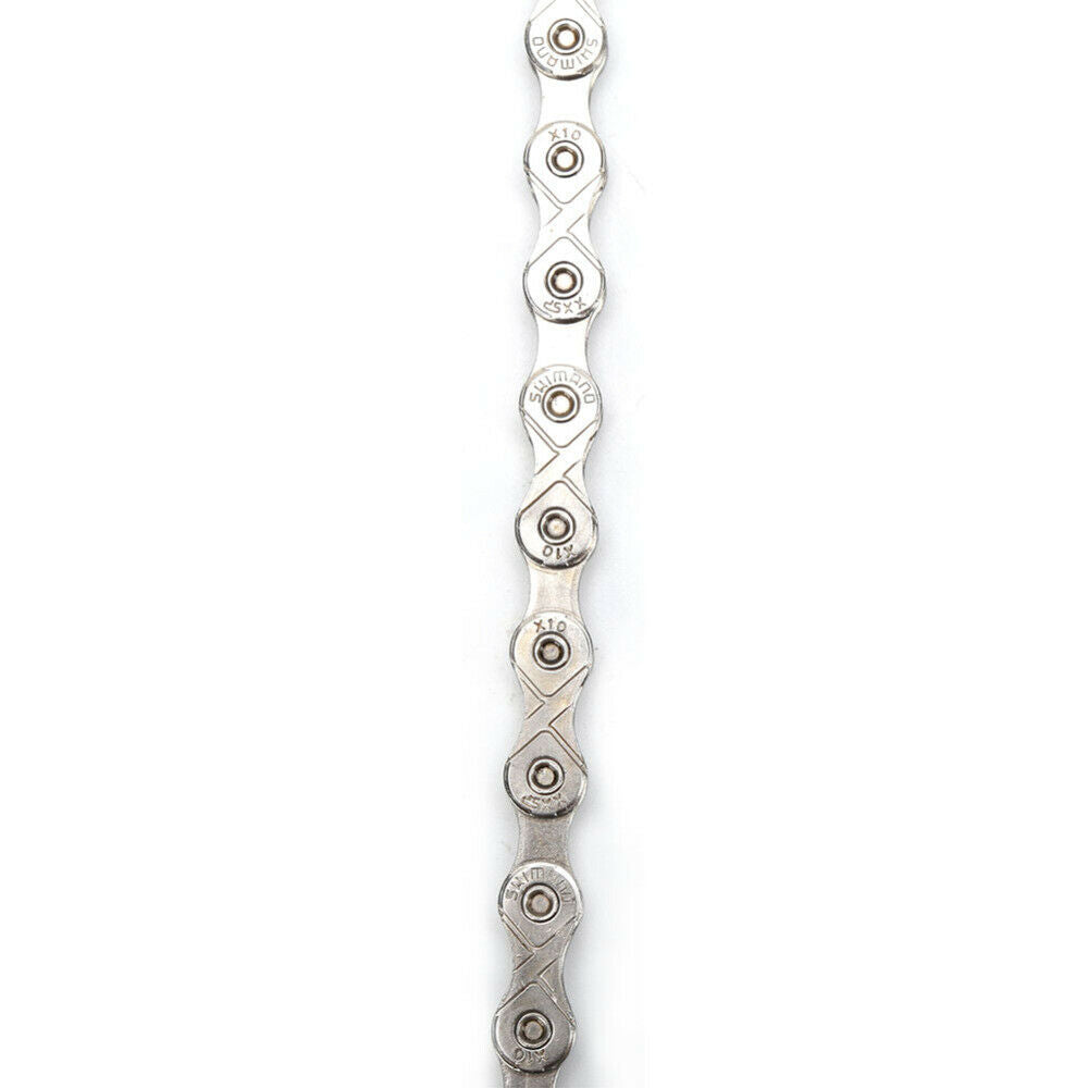 Stainless Steel Bike Chain 116 Links 10/30 Speed MTB Road Racing Bicycle Chain