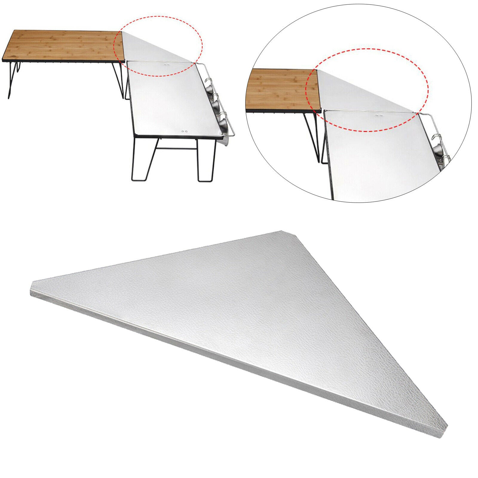 Stainless Steel Patterned Top Plate Auxiliary Table Tray Plate