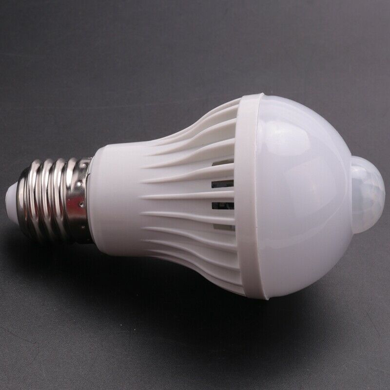 E27 Led Bulb Light Motion Sensor Light LED PIR Motion Sensor Lamp Globe Bulb LX5