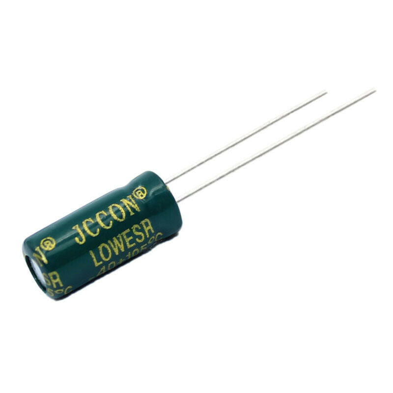 50pcs 50v4.7uf Aluminum electrolytic capacitor Power adapter inverter 5x11mm