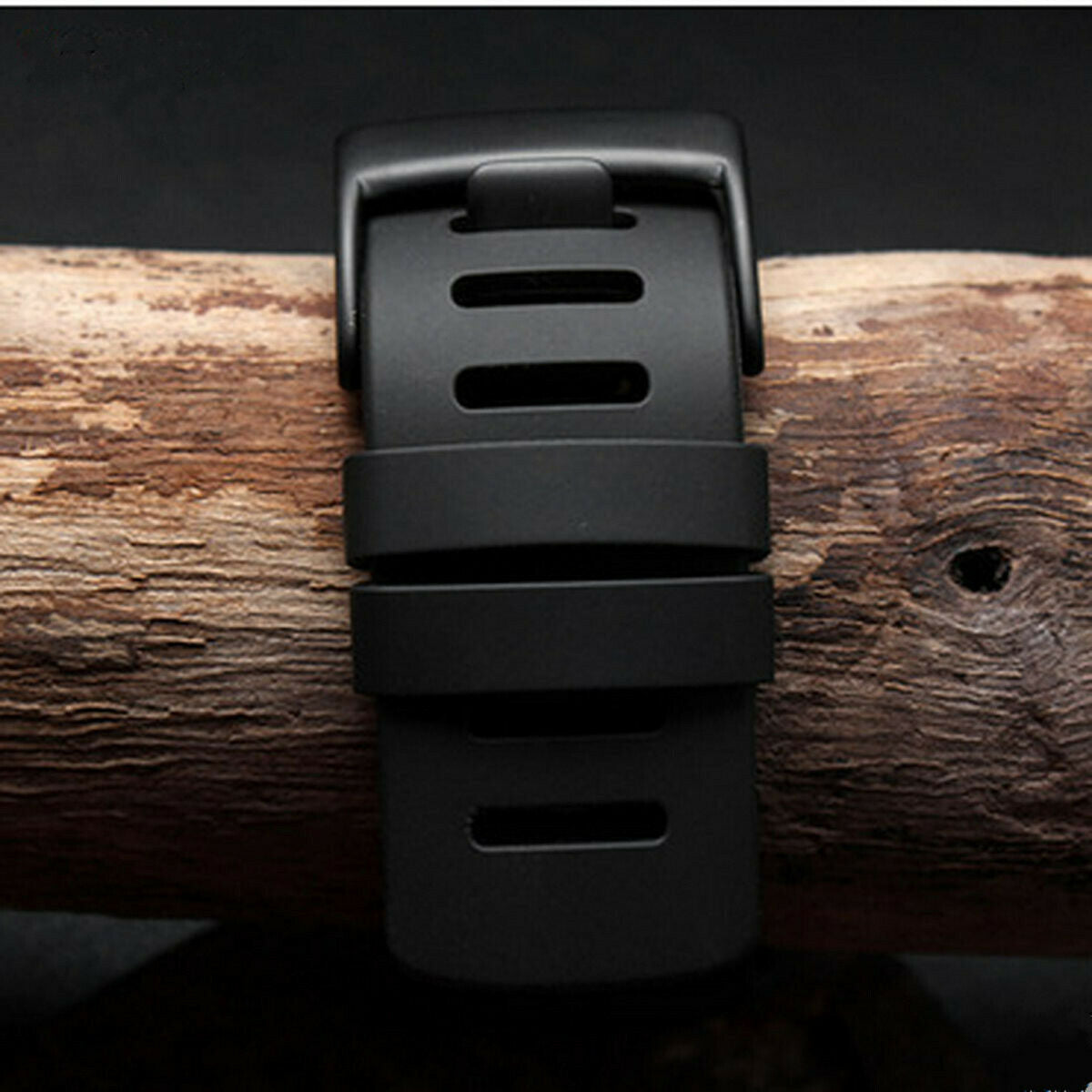 Silicone Rubber Watch Band Strap Clasp Hoop Loop For SUUNTO CORE