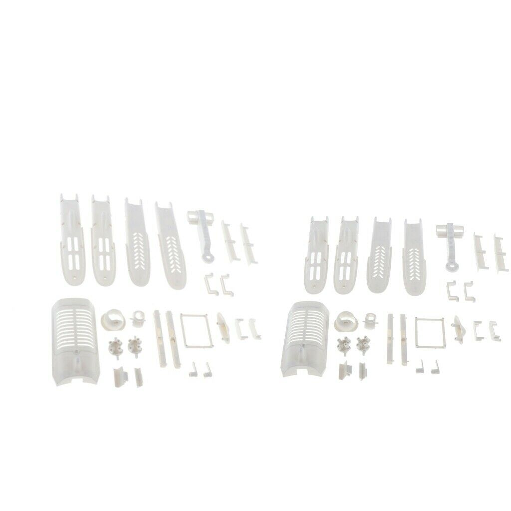 2 Set for WLtoys X450.0021 DIY Kit Motor Seat Receiver Cover Sets White
