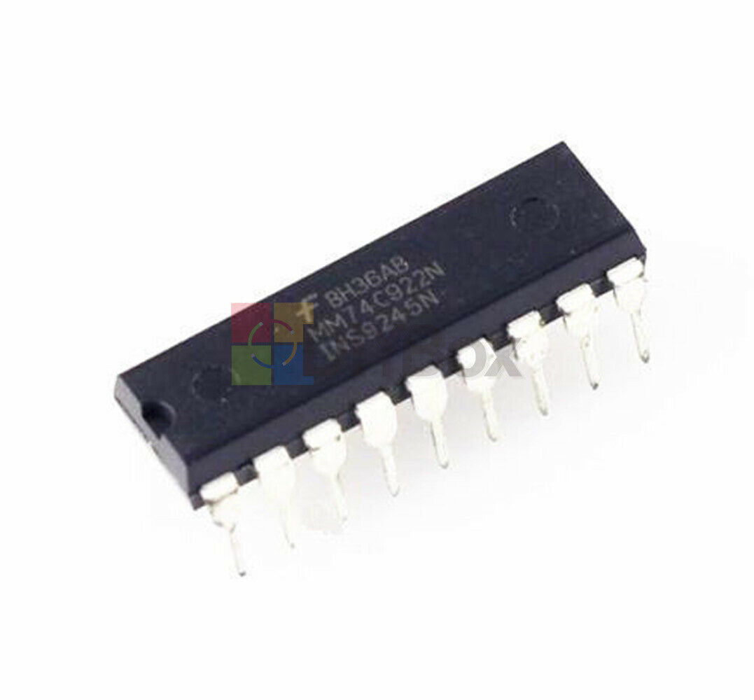 10PCS 28Pin IC MM74C922 MM74C922N FSC ENCODER 16-KEY DIP-18 MM74C922 MM74C922N