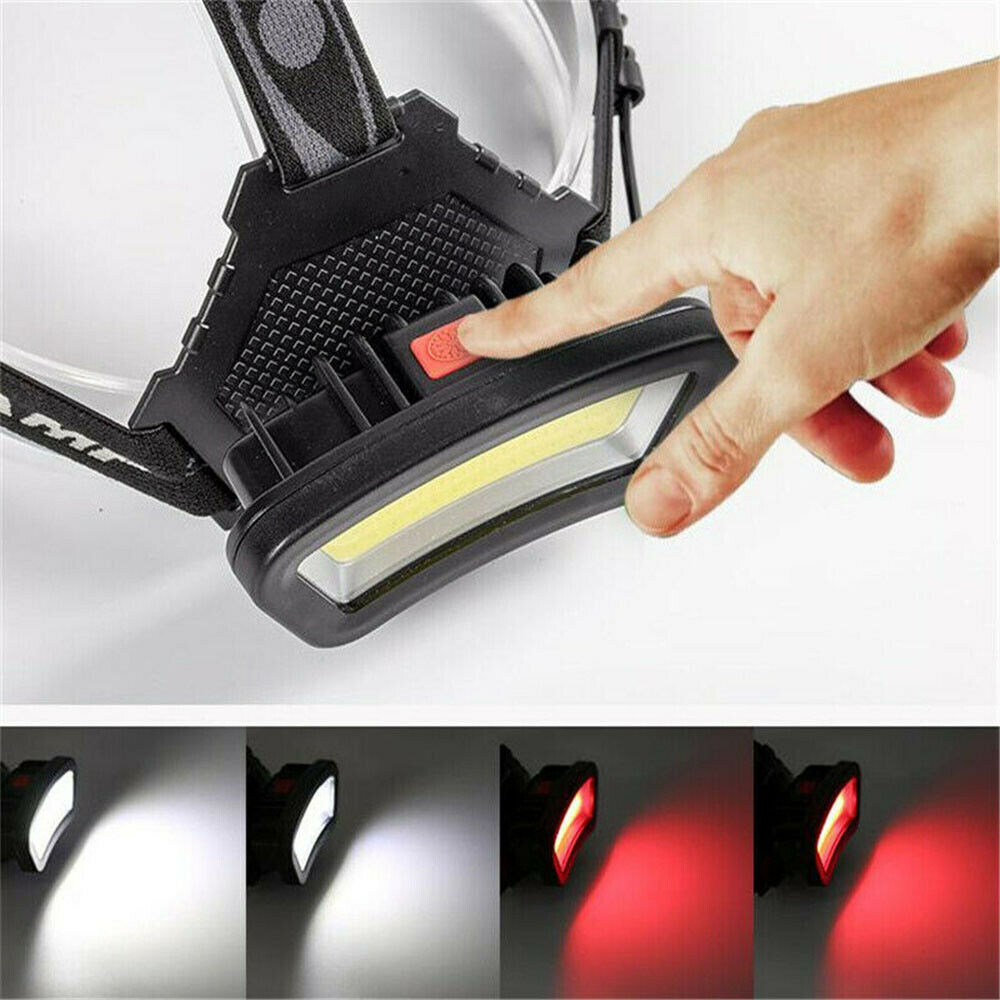 50000LM COB LED Headlight USB Rechargeable Head Lamp Lantern For Outdoor Camping