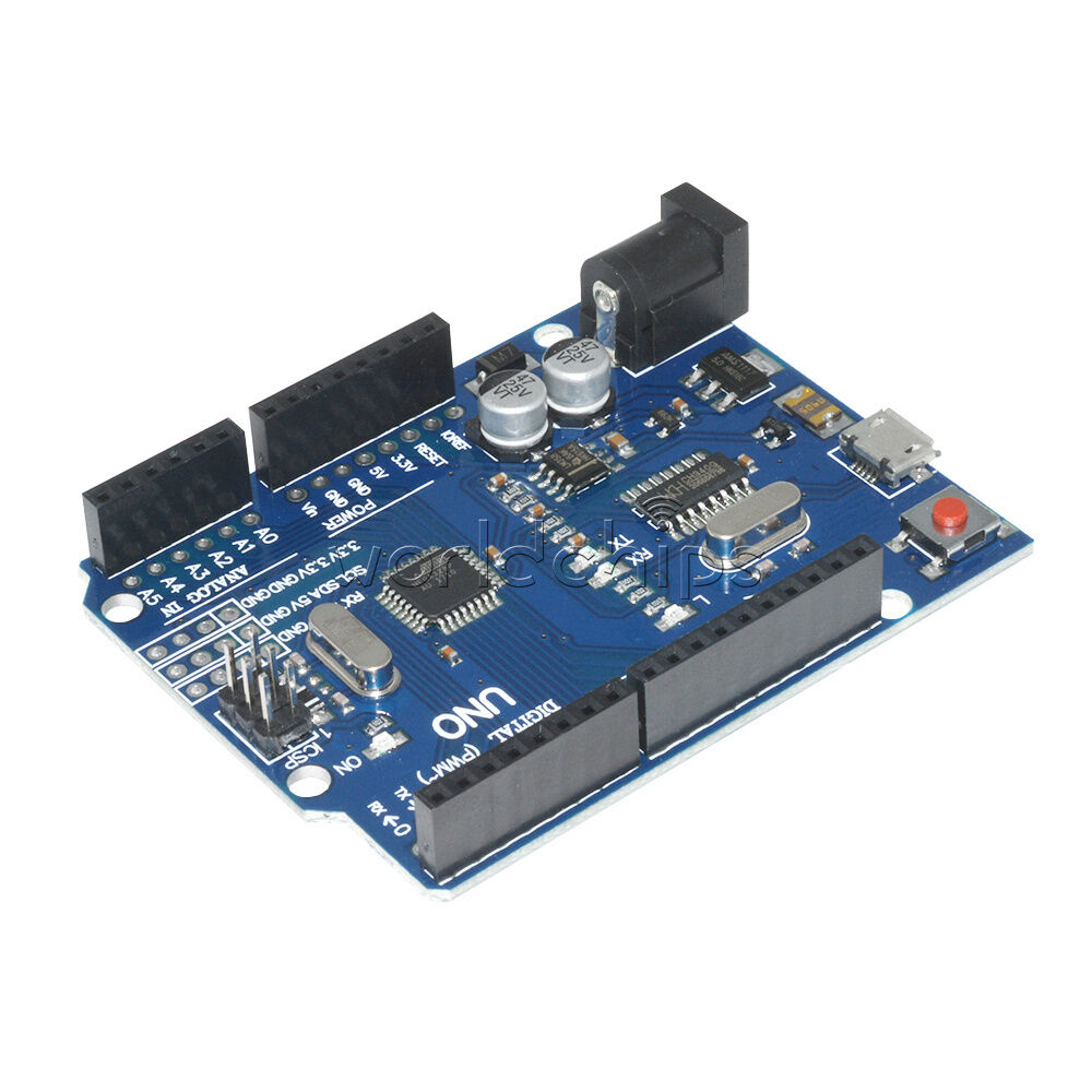 2PCS UNO R3 ATmega328P CH340G Mini USB Board DIY