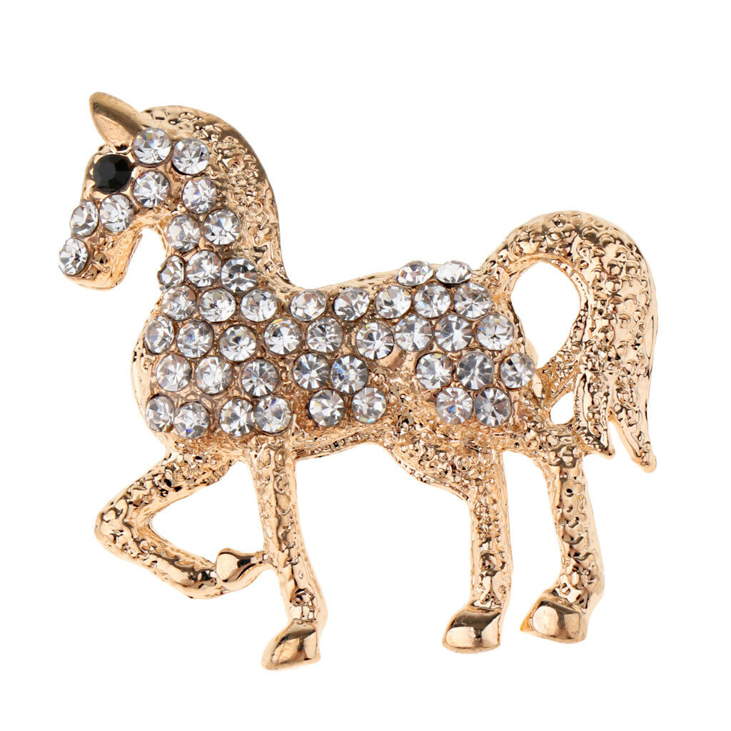 Elegant Animal Brooch Crystal Brooch Pins for Women Lady - for Banquet Wedding
